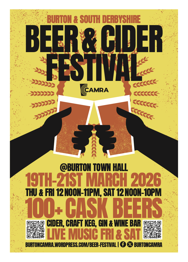 Burton & South Derbyshire 44th Beer and Cider Festival 